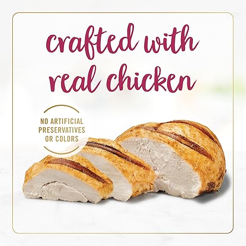 Miniatura 5 de Purina Fancy Feast Chicken Feast - Alimento húmedo en paté alto en proteínas para gatos mayores de 7 años, 24 latas de 3 onzas