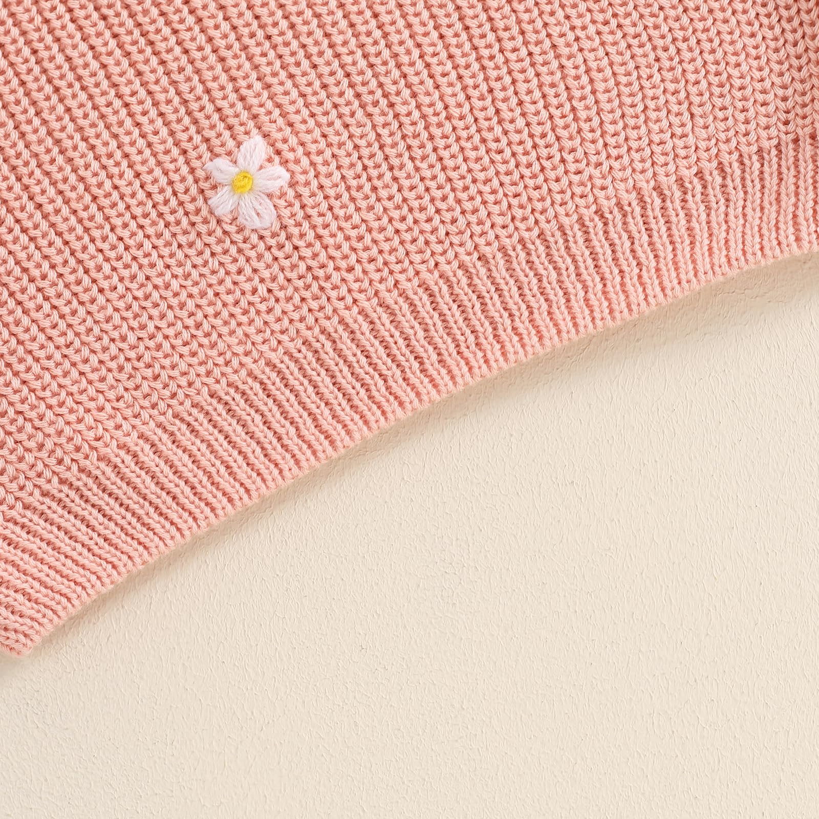 Maglione a maglia per il primo compleanno, a maniche lunghe, con lettere floreali, ricamate, per bambini, un anno di servizio fotografico