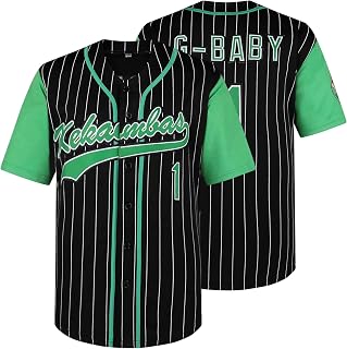 G-Baby Jerseys #1 Jarius Evans Hardball Shirt Movie Baseball Jersey for Men S-XXXL