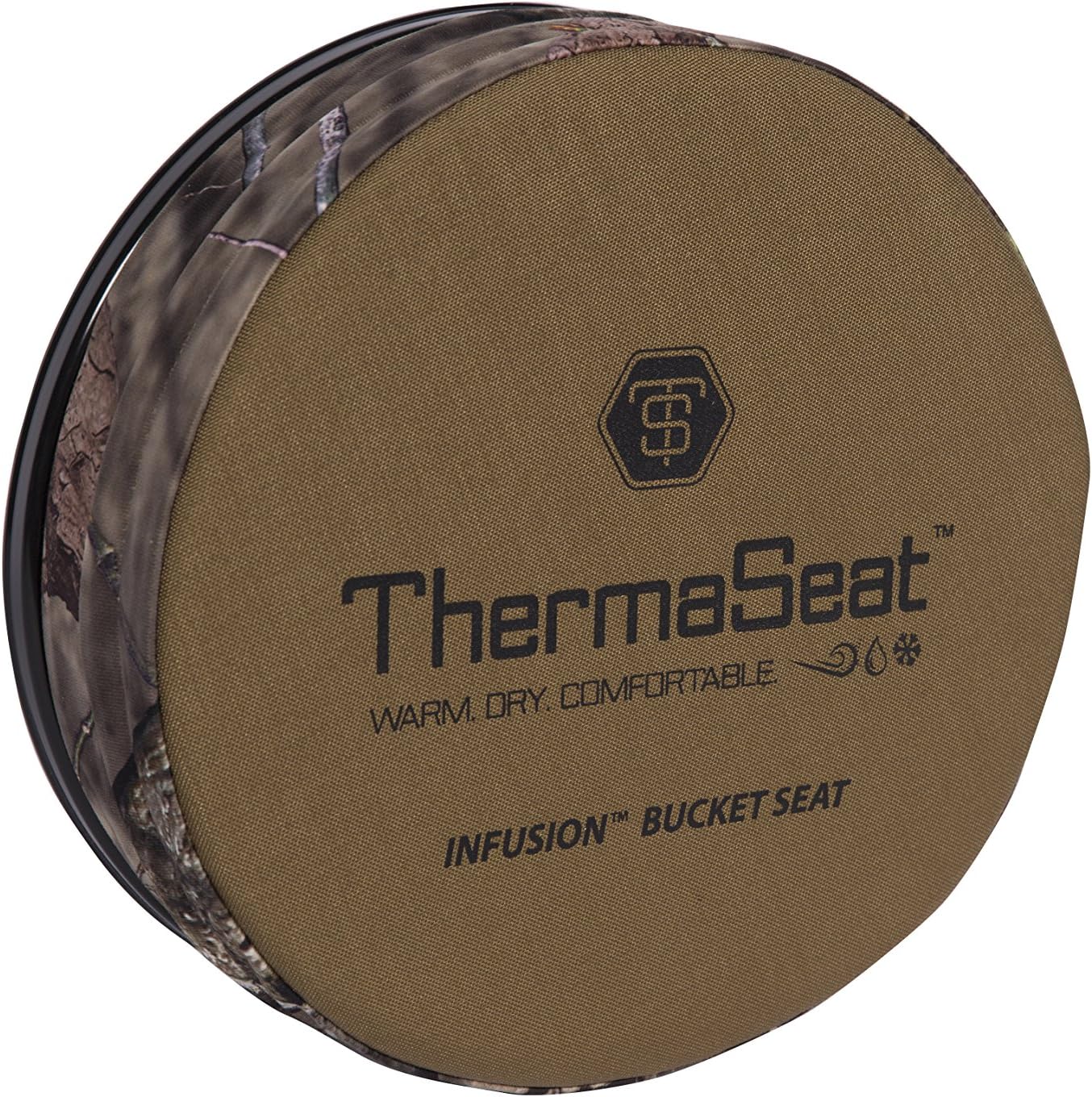 THERM-A-SEAT Infusion Bucket Lid Spin Seat, Coyote/Realtree : Sports & Outdoors