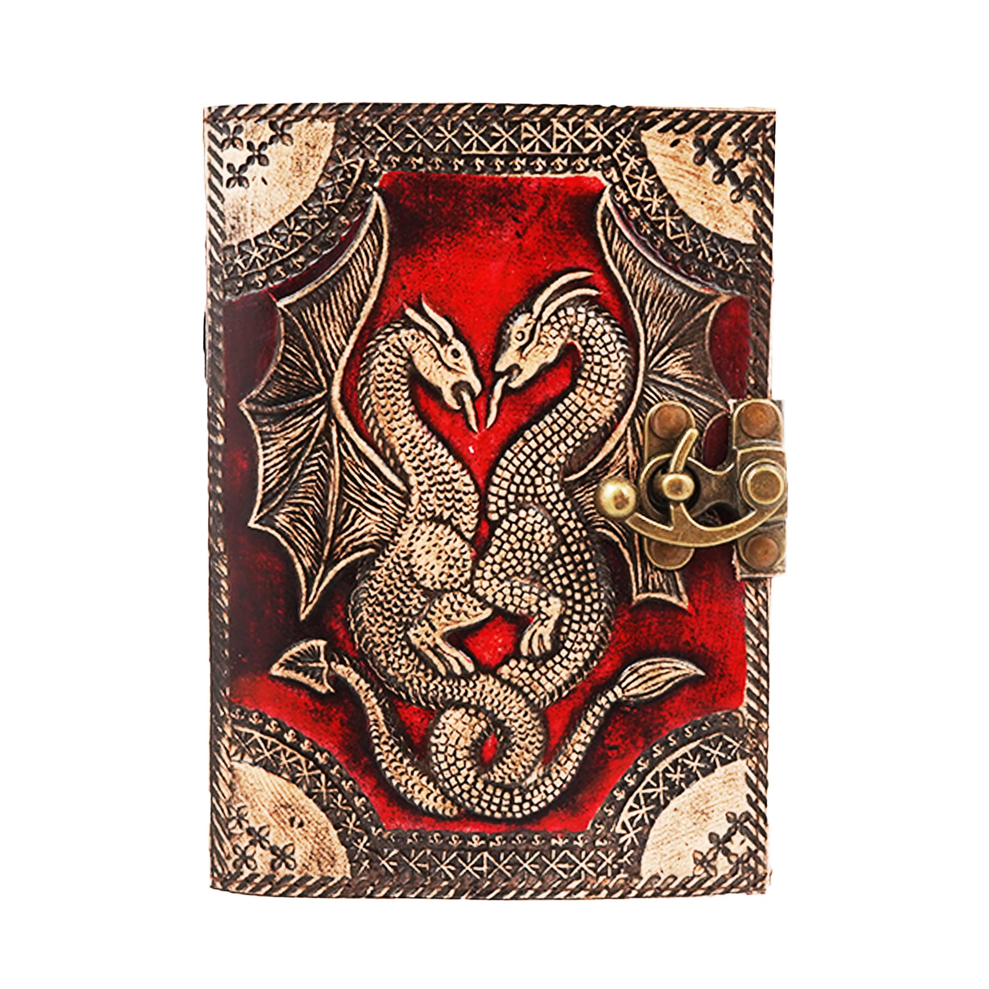 Carnet de notes cuir dragon résistant pour préserver vos écrits du temps