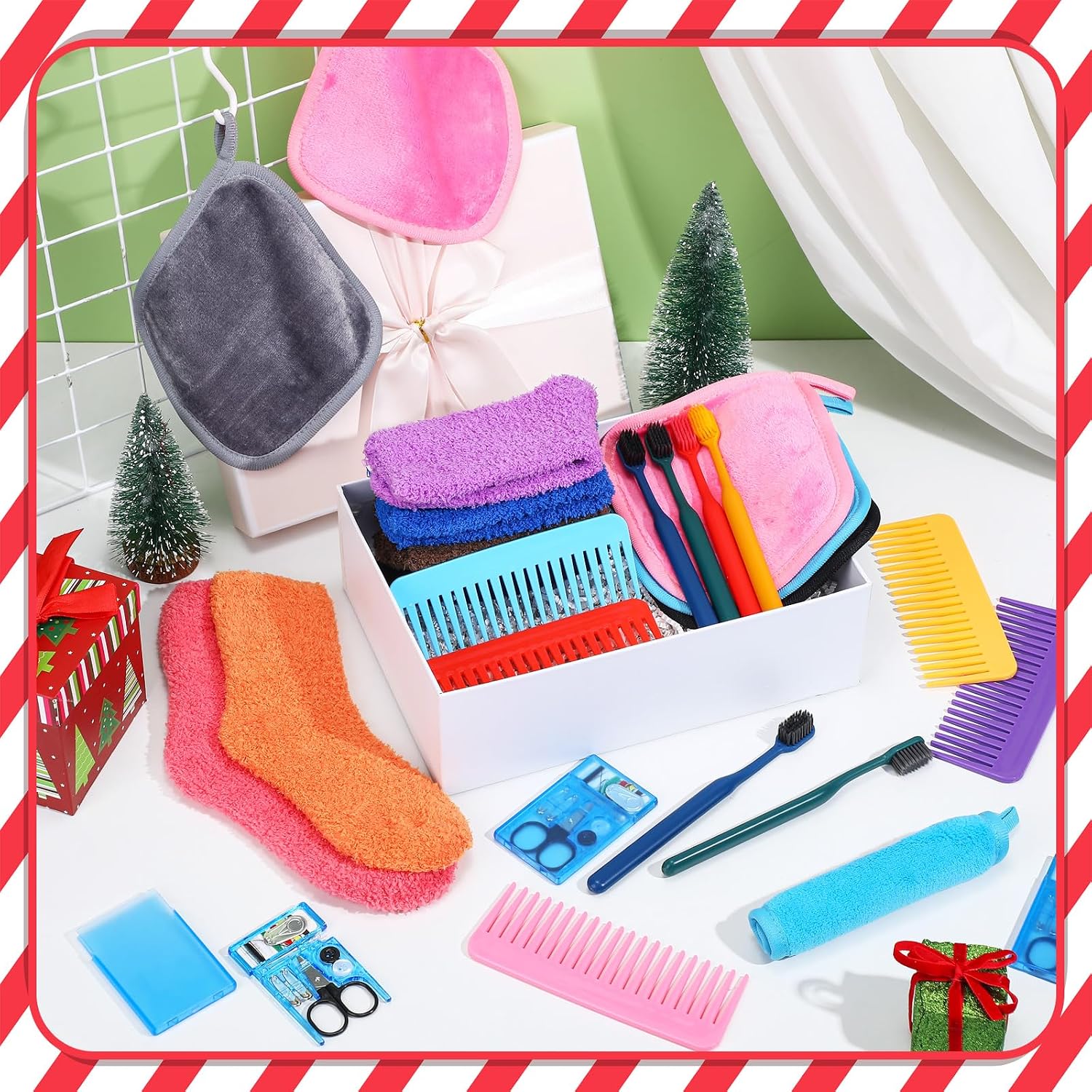 Potchen 60 Pcs Operation Christmas Gift Box