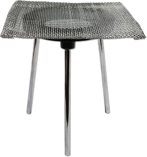 The Beadsmith Tripod with Mesh Screen – 6 Inches Tall – 6 Inch Mesh Screen – Tool for Soldering, Sweating and Heating Items – Can Be Used Over an Oil Lamp or Bunsen Burner