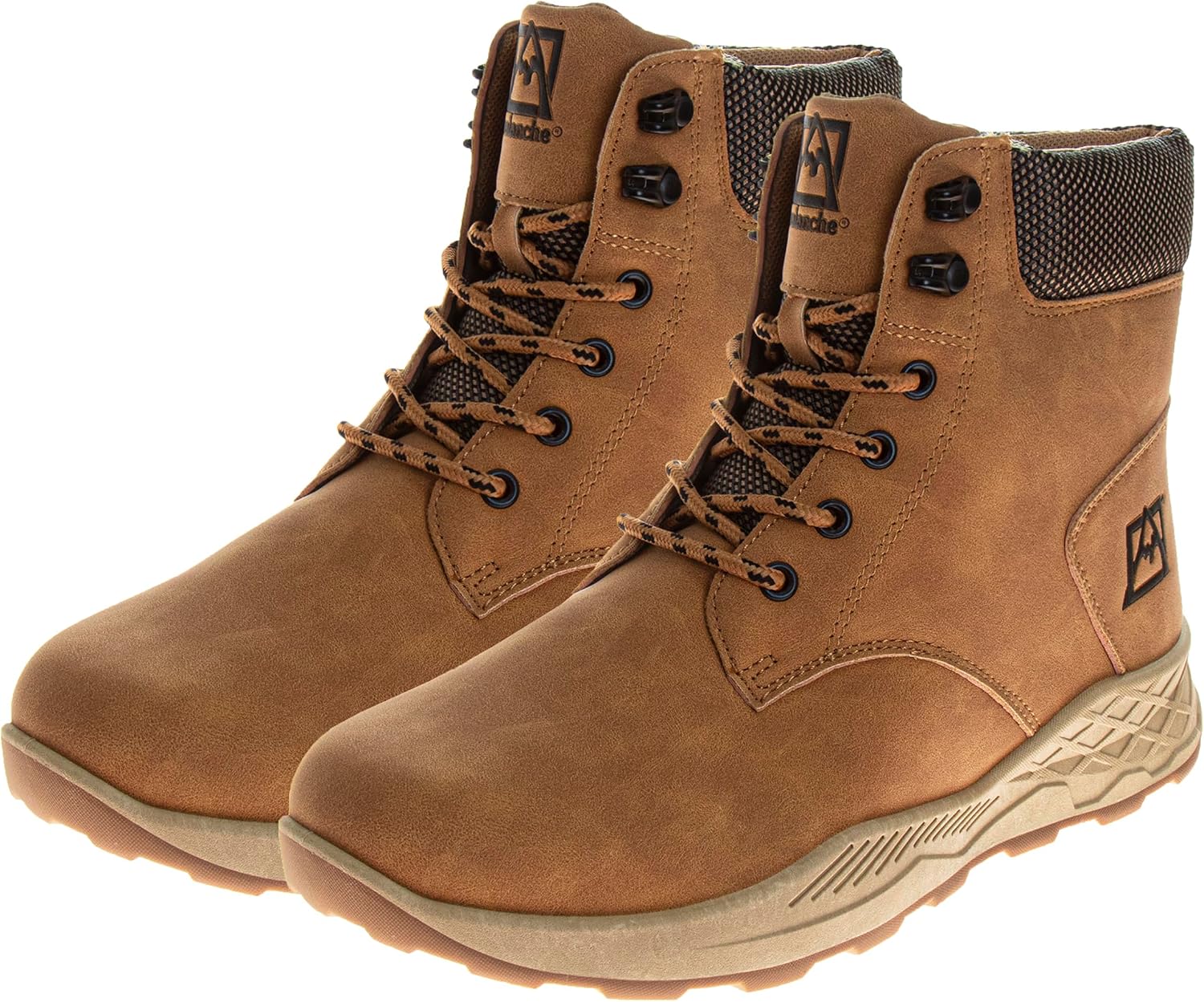 Avalanche Kids Hike Boot LaceUp Shoe - Comfort Water Resistant Outdoor Construction Work Boots for Boys Girls