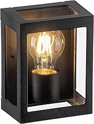 Arandela Externa De Parede Luminária Muro Transparente 40