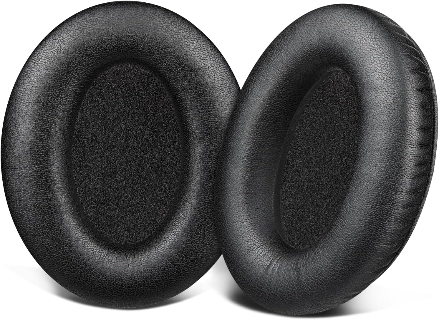 SOULWIT Replacement Ear Pads for Bose A20/Aviation Headset X (A10) Headset, EarPads Cushions with Soft Protein Leather, High-Density Noise Isolation Foam - Black