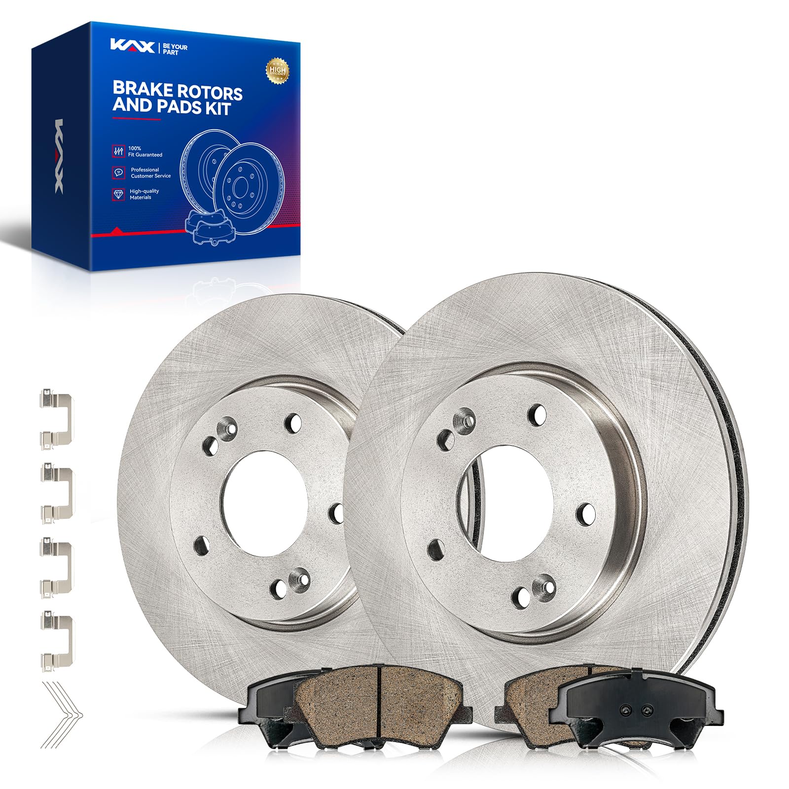 KAX Front Brake Kit Fits Hyundai Elantra 2017-2020 2.0L