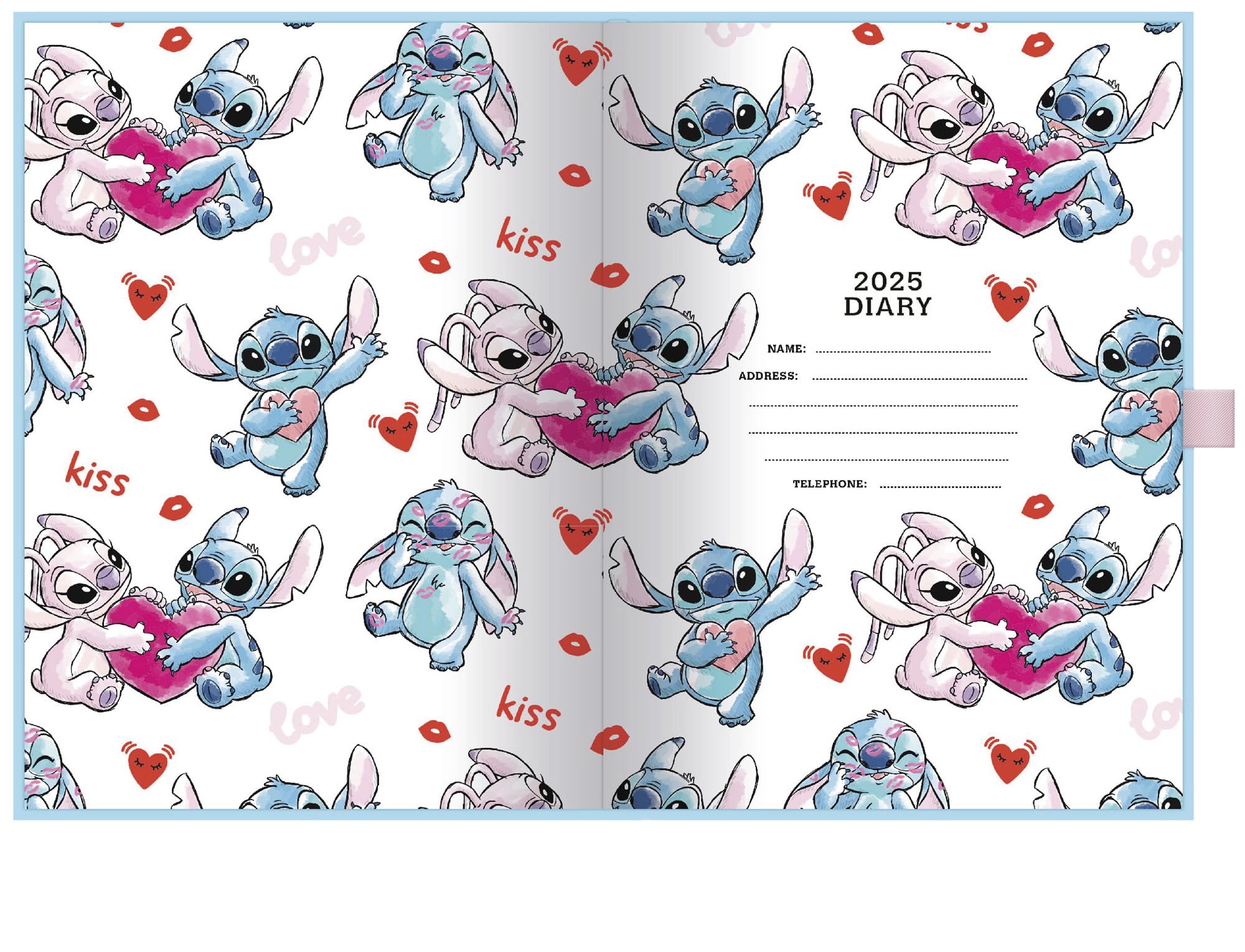 LILO & STITCH 2025 A5 Diary, Fun DTP Design with Vibrant Disney Characters - Image 2