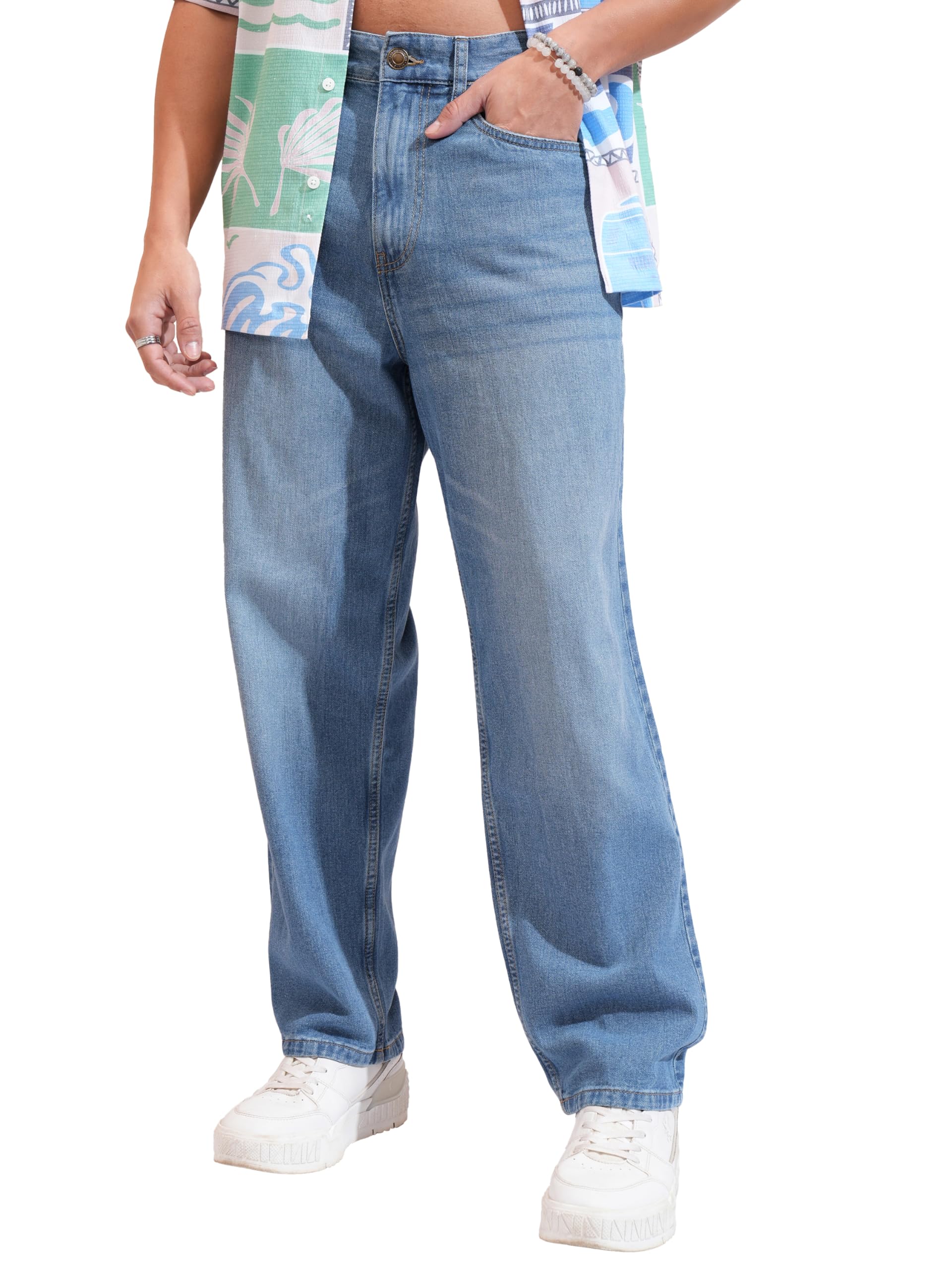 highlander Men's Loose Jeans-picture-55