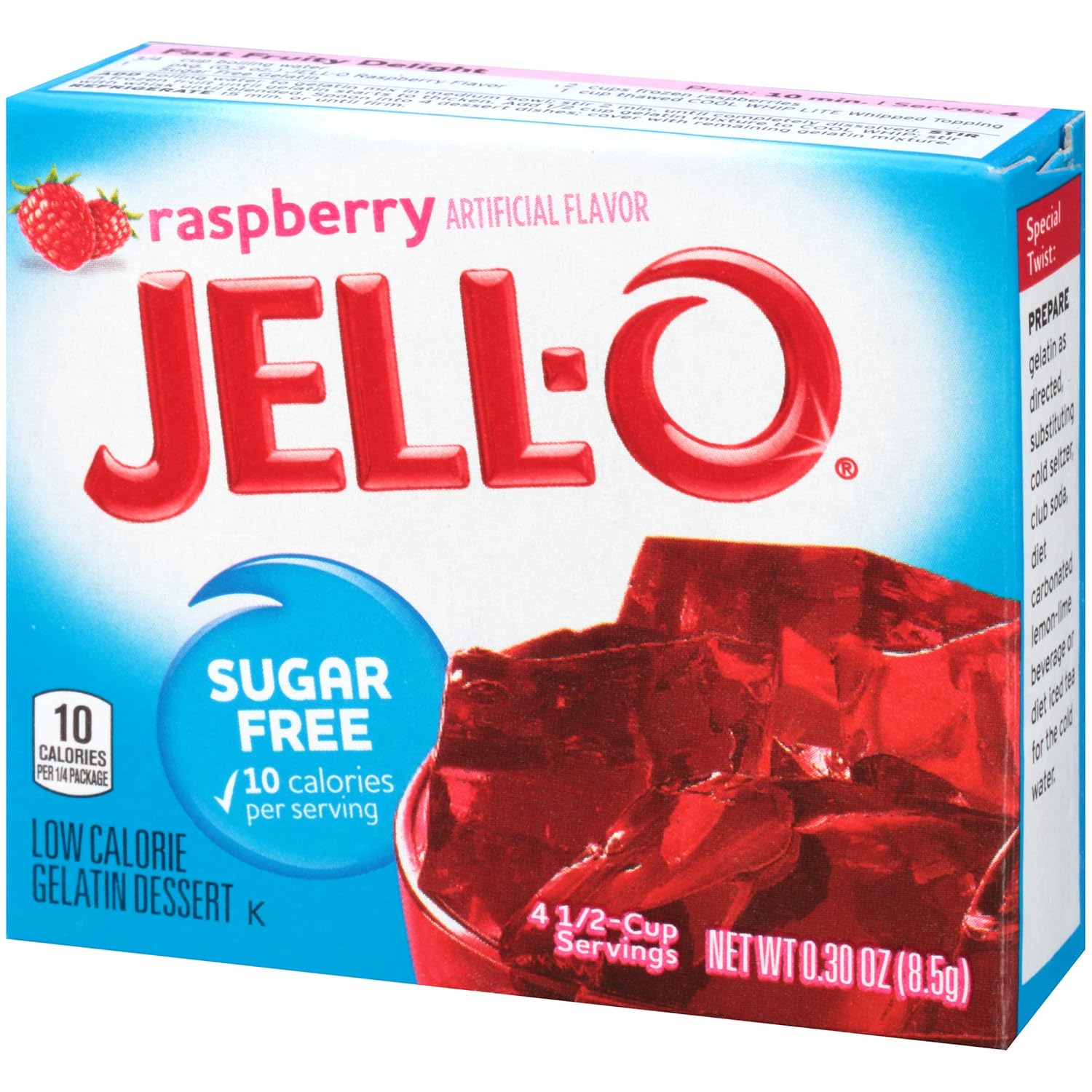 Tесh Dеаlѕ 🔥 Jell-O Raspberry Sugar-Free Gelatin Mix (0.3 oz Boxes, Pack of 6)
