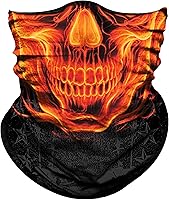 Vista 216 de Obacle - Tapabocas con cuello polar y de estilo de pañuelo contra el polvo y el sol para hombre y mujer