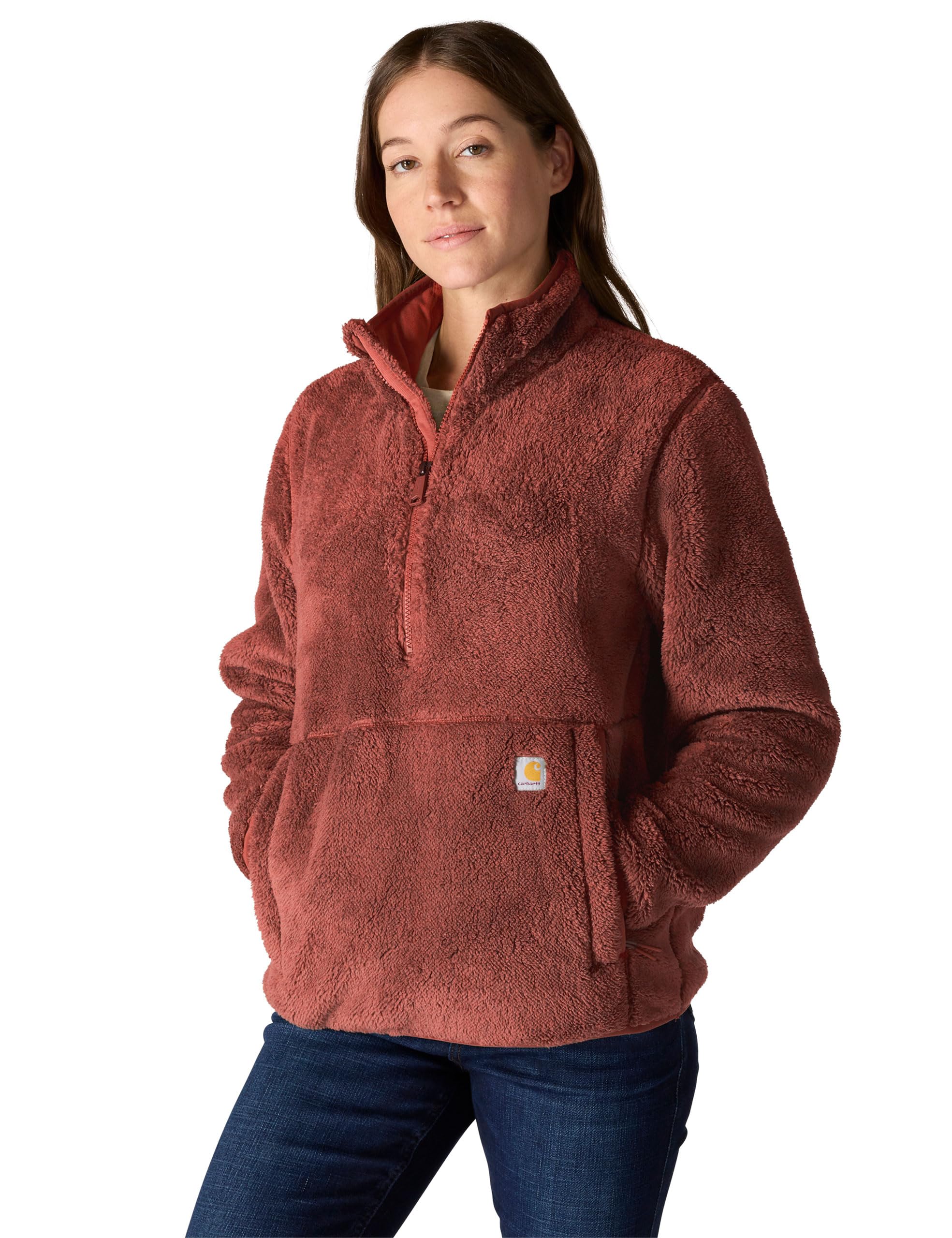 Women's Loose Fit Fleece Pullover