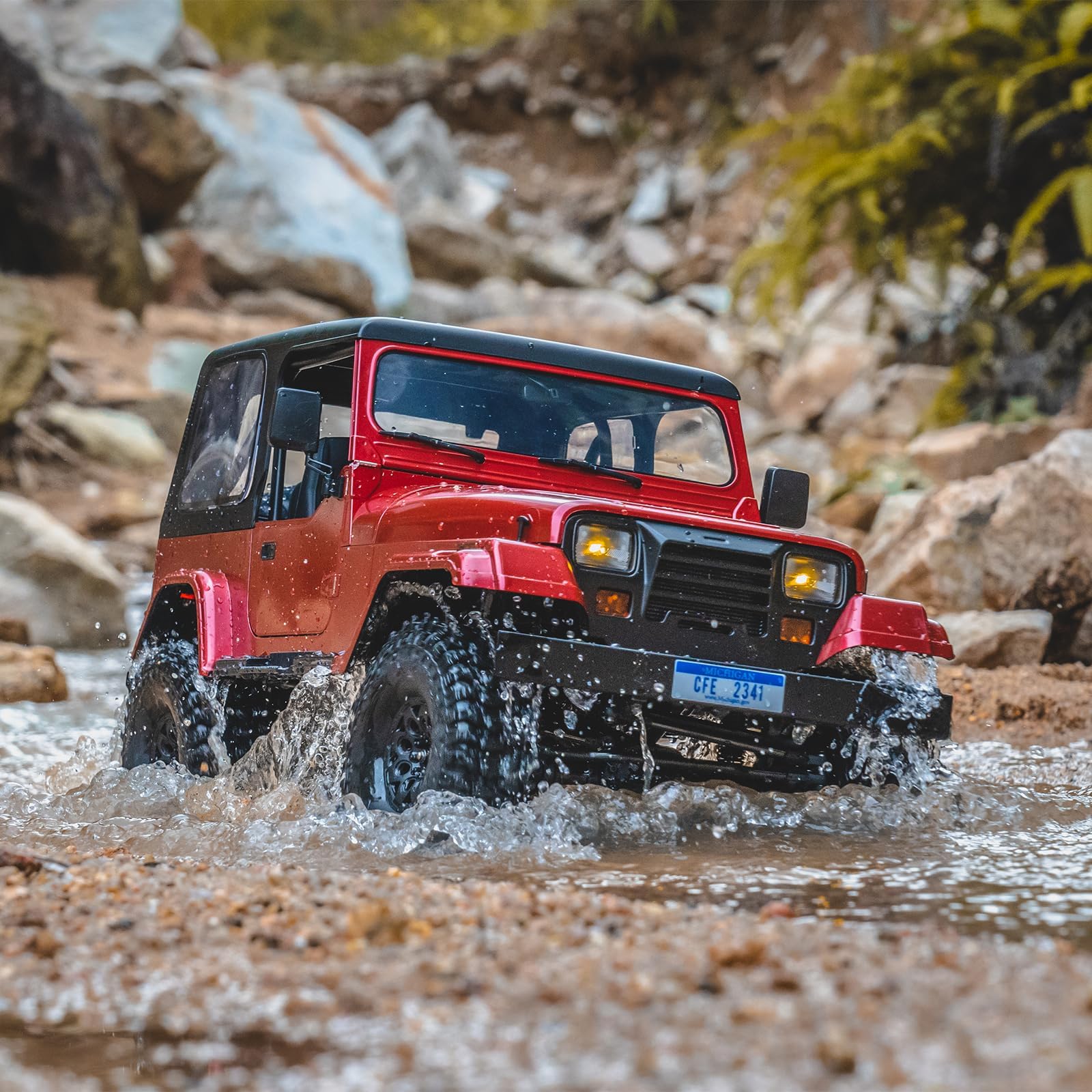 Amazon.com: Rochobby BEEZRC 1/10 Mashigan RC Rock Crawler