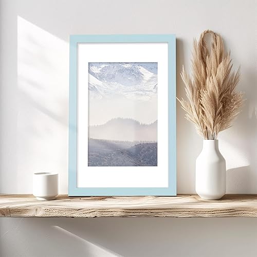 Miniatura 21 de Picrit - Juego de 12 portarretratos de 5 x 7 pulgadas para colgar en la pared o exhibir sobre una mesa, para fotos de 4 x 6 con paspartú o 5 x 7