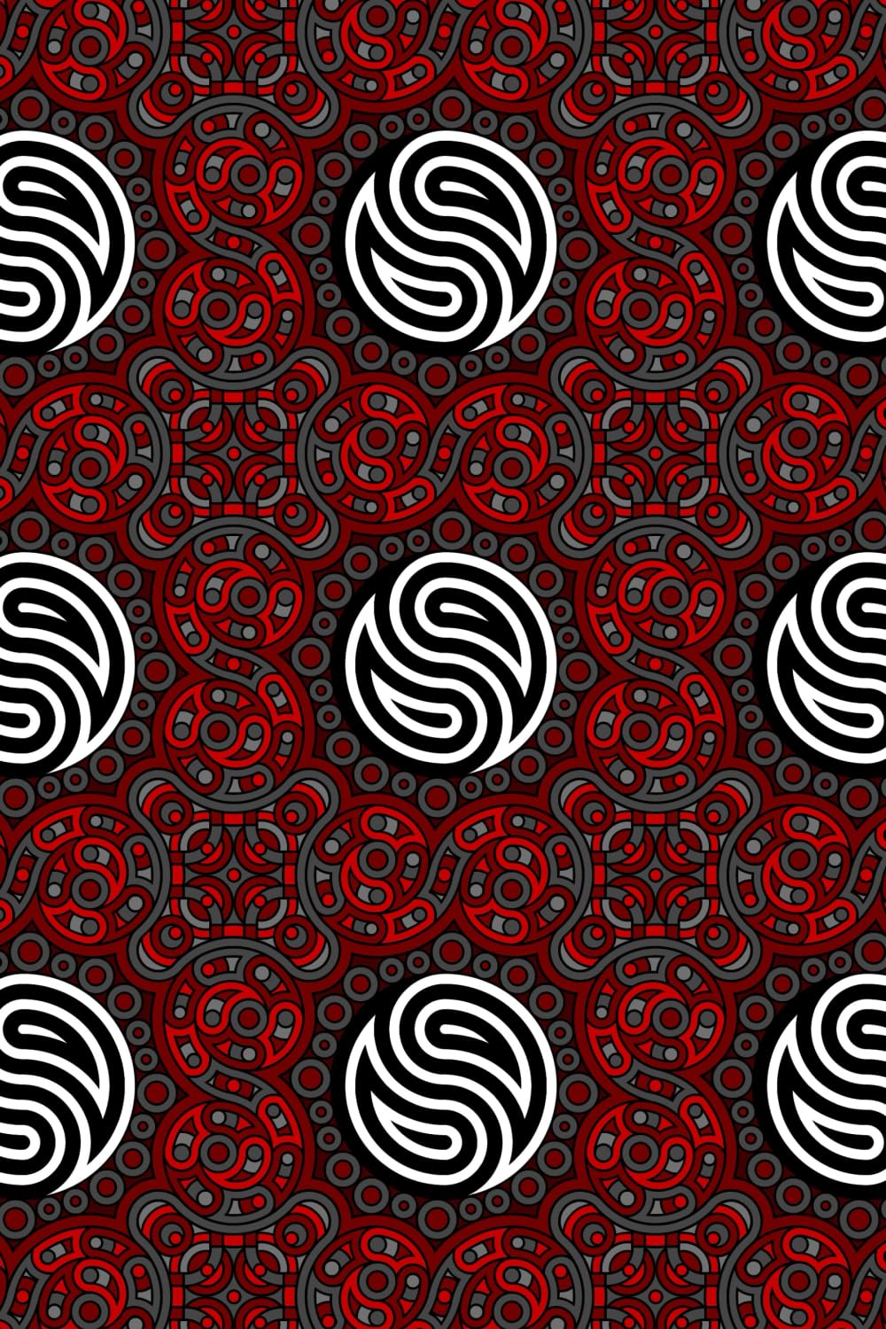 Advanced Series 3 Notebook - A5 (6x9) Medium Size Notebook Yin and Yang