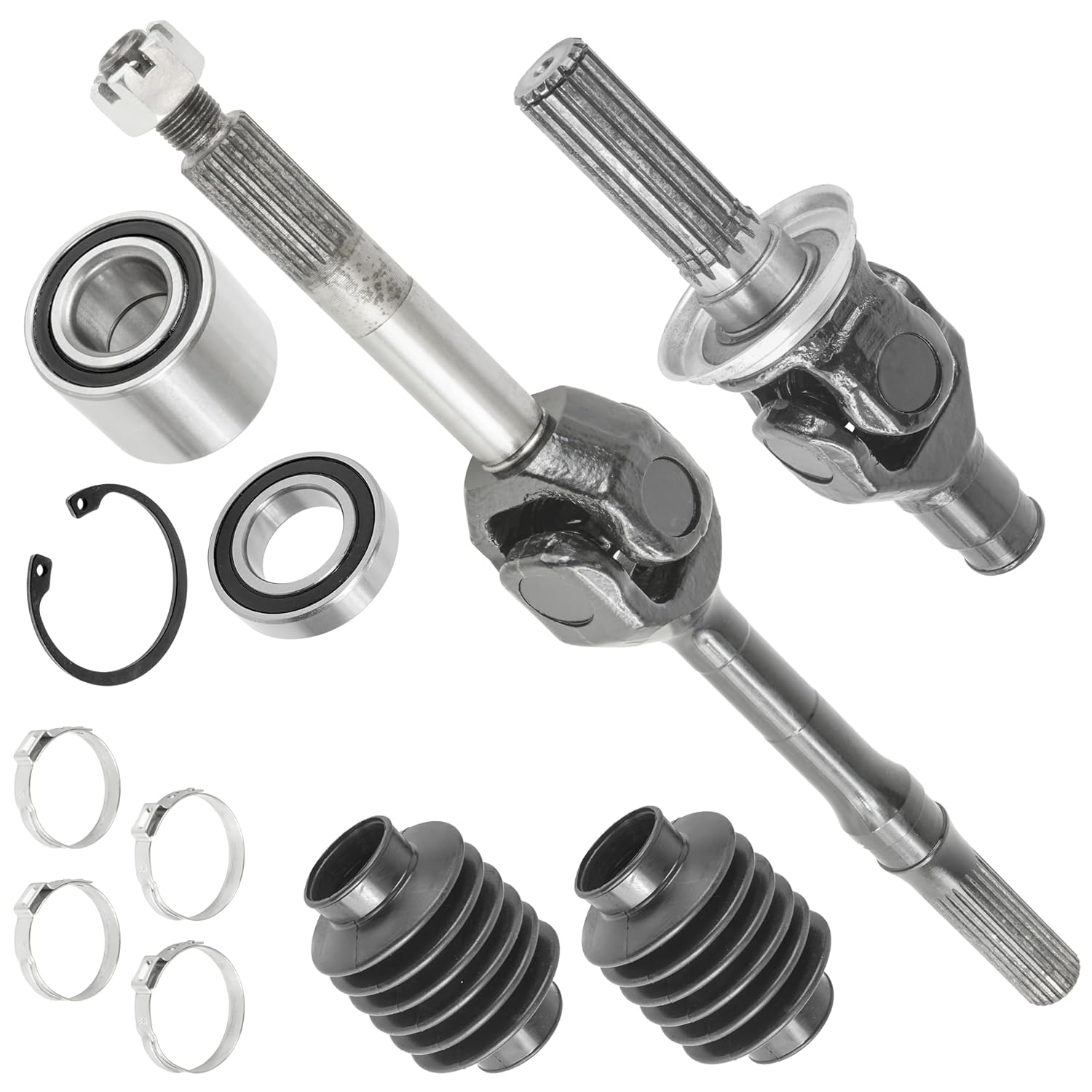 Caltric Rear Axle Drive Shaft Bearing Compatible with Kawasaki Mule 4010 KAF620 N M T 2009 2010 2011 2012-2019