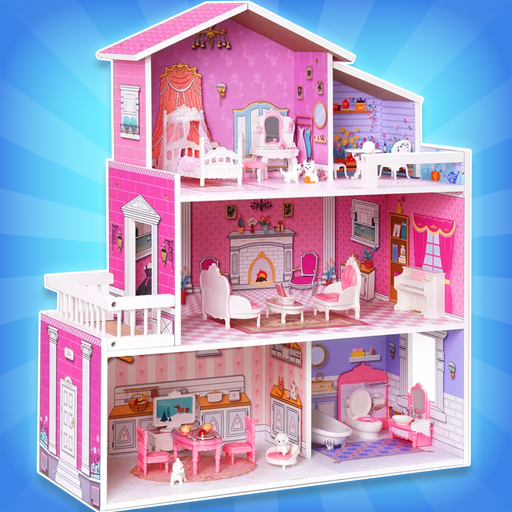 Princess Doll House Cleaning Fun Pretend Play Family Game For Kids