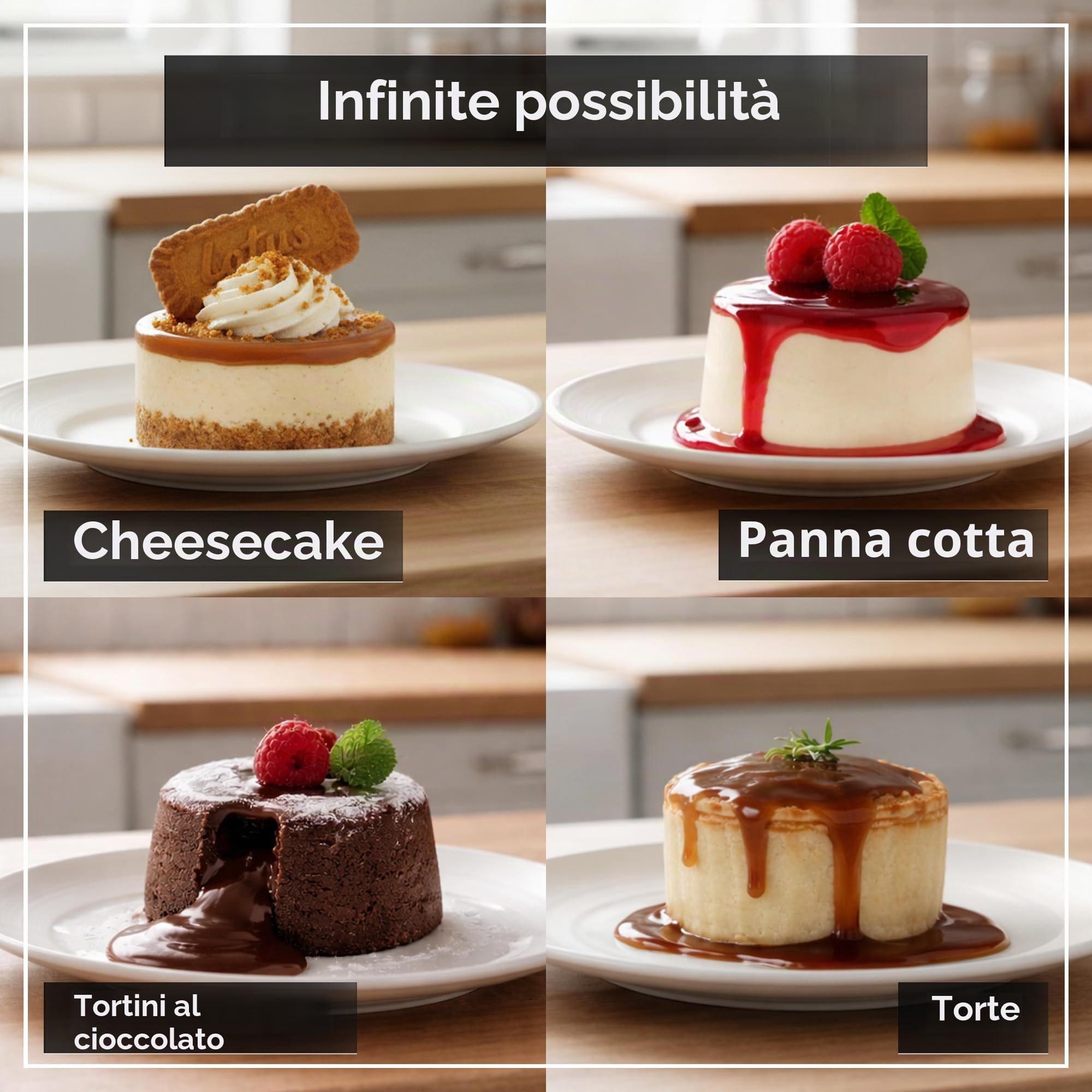 Wrenbury Mini teglia da 12 tazze Pro per cheesecake con fondo rimovibile, in acciaio al carbonio, antiaderente, con base rimovibile, per torte singole, muffin, soufflé, senza PFOA, lavabile in