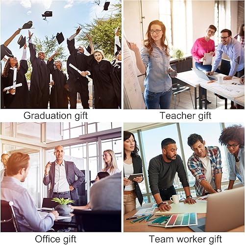 Miniatura 7 de Aolun Bolígrafos personalizados, bolígrafos con grabado personalizado con lápiz capacitivo, metal suave al tacto, nombre grabado, logotipo o