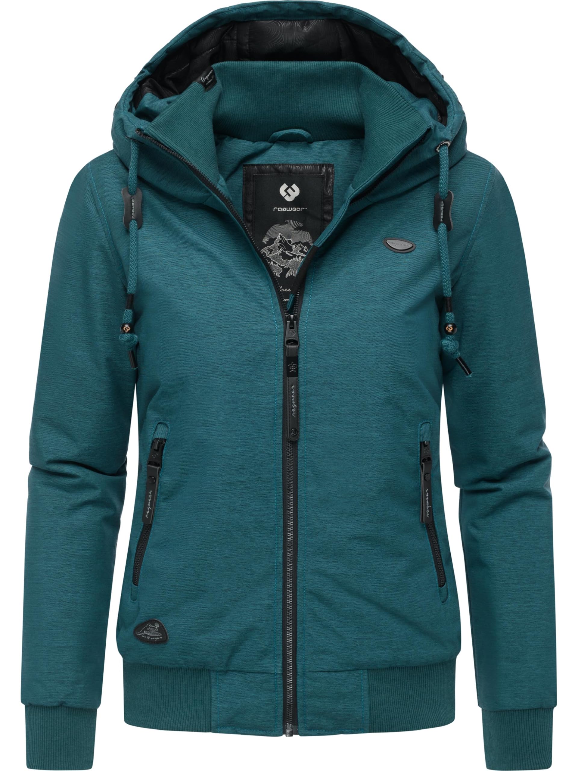 Ragwear Giacca Invernale Trapuntata Donna Nuggys Solid – Impermeabile 8000 Mm, Con Cappuccio, Taglie Forti XS-6XL