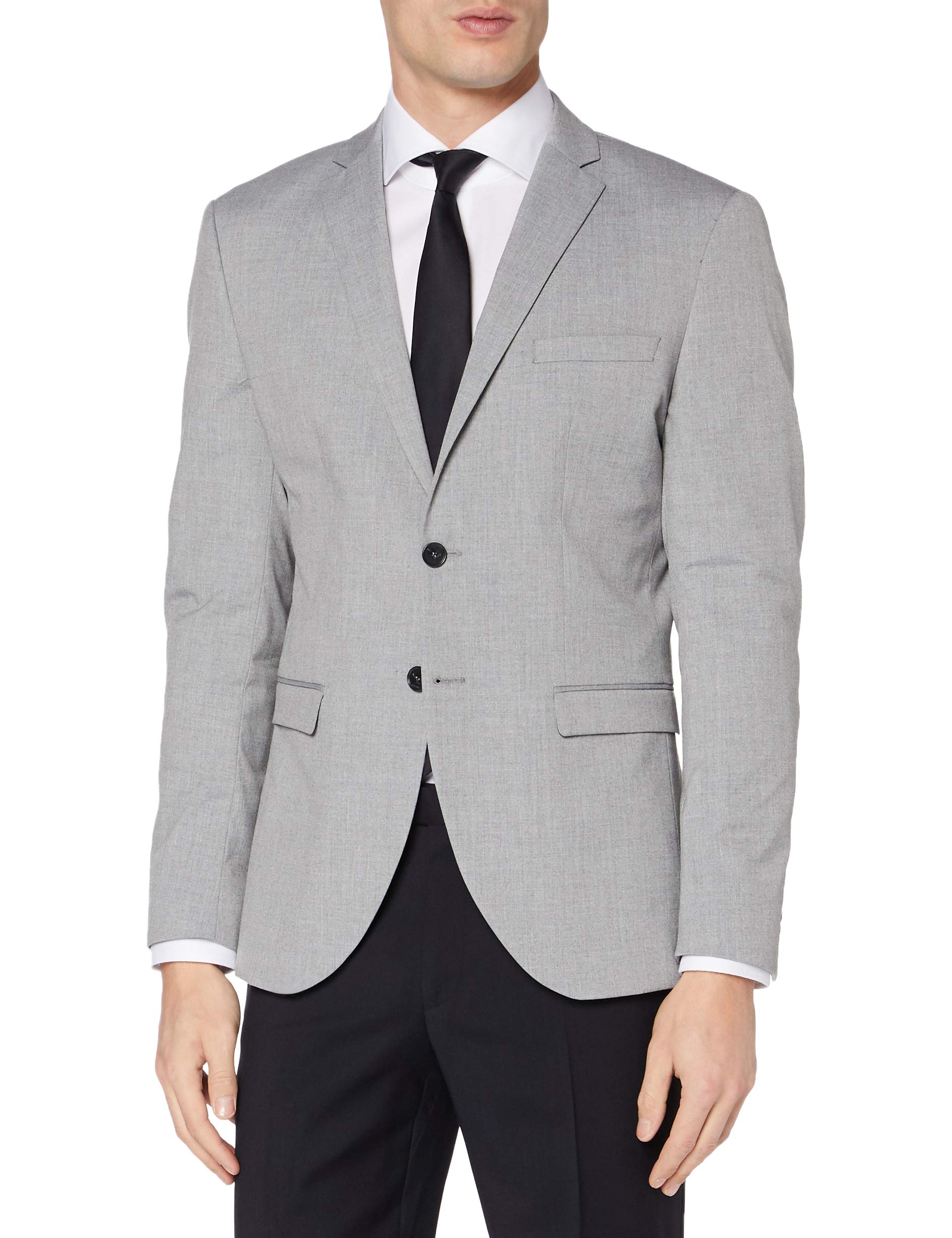 SELECTED HOMME marynarka garniturowa Mężczyźni Shdnewone-mylologan1 Light Grey Blz Noos