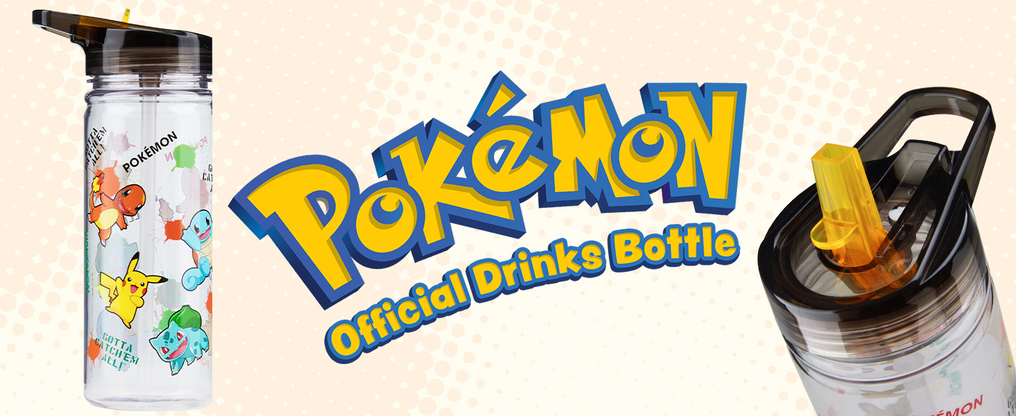 Borraccia Pokémon 580 Ml Con Cannuccia - Per Bambini, Design Anti-Rovesciamento - Foto 5