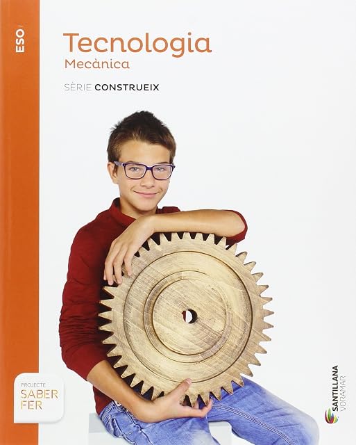 Portada de Tecnologia Mecanica 4º ESO Serie Construiex Saber Fer Valencia Ed 2016