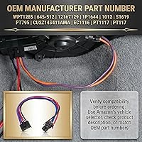 Vista 4 de Conector de Resistor del Motor del Ventilador de 3 Pines para 8e5h-19e624-a, 89018778, 89019351, 1581773, Compatible con Chevy, GMC Silverado