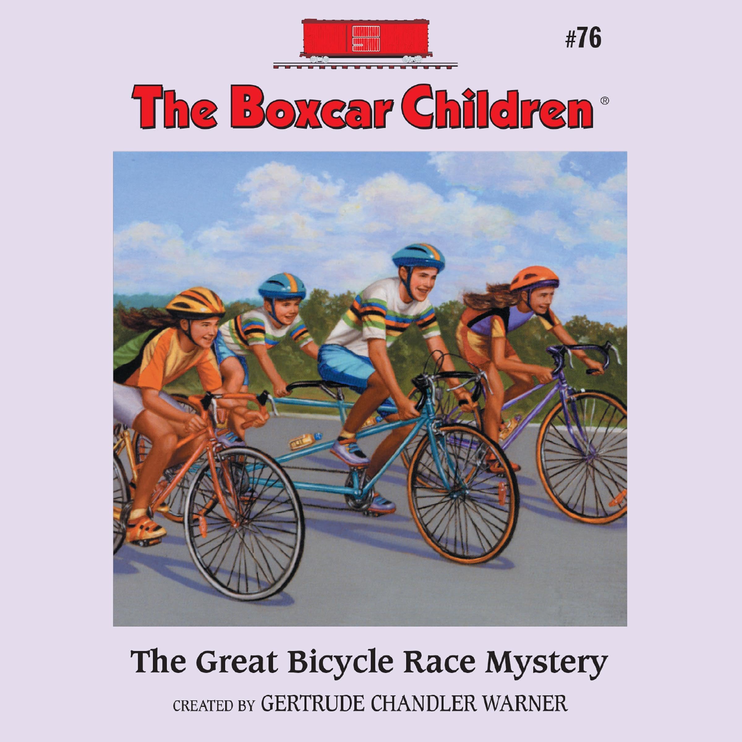 Cover art for The Great Bicycle Race Mystery