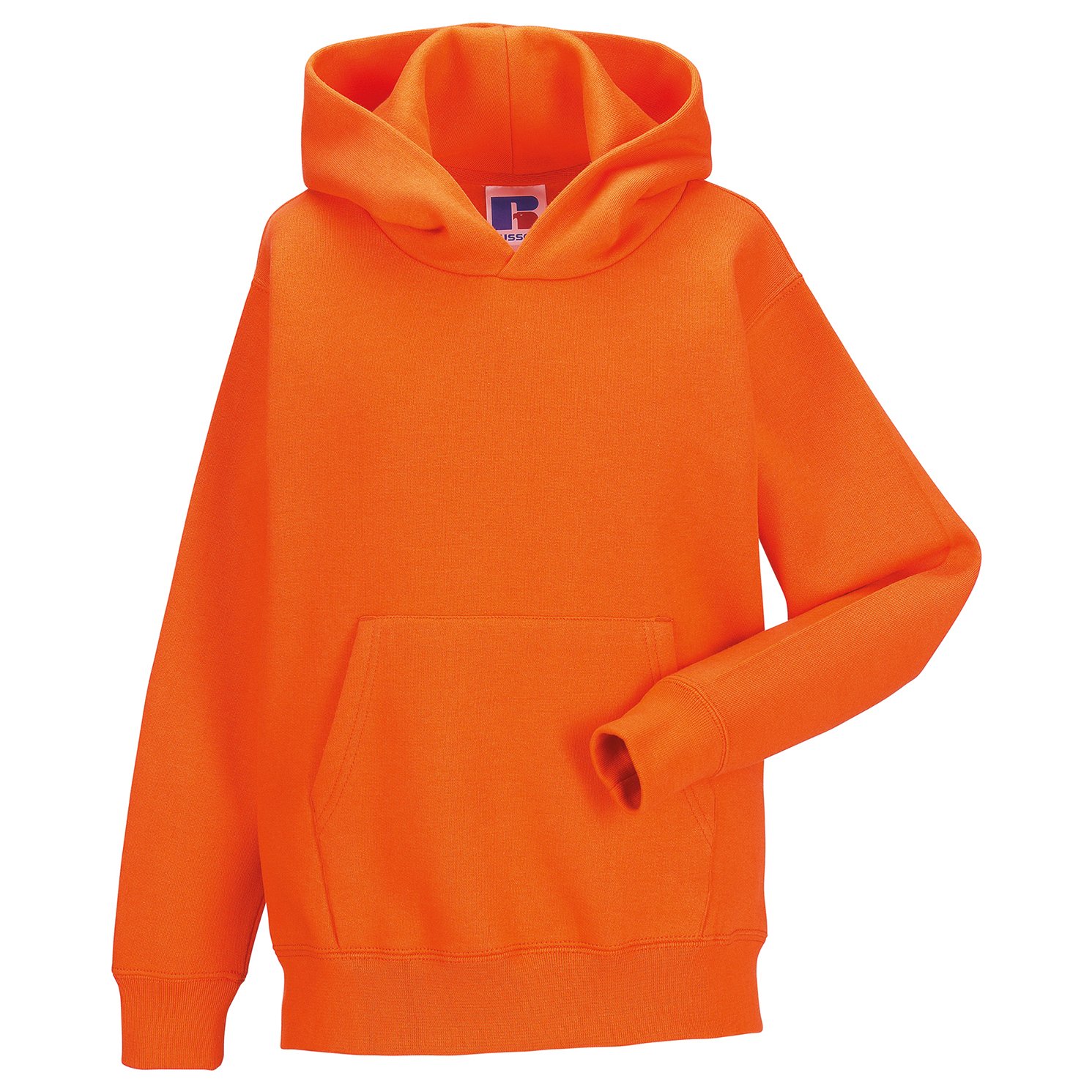 Jerzees Boys Orange Schoolgear Childrens Hooded Sweatshirt (11-12) (Orange)