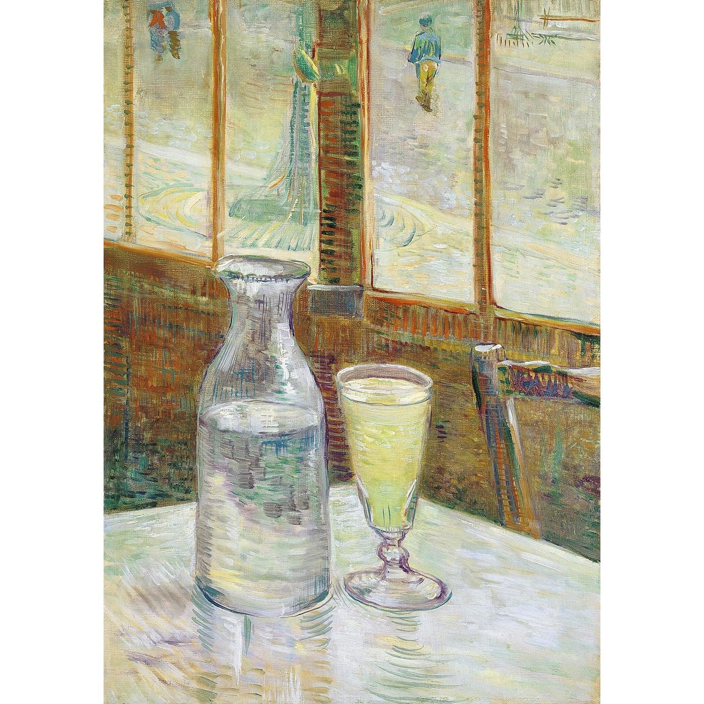 Van Gogh table basse avec absinthe sublimez vos murs blancs nus - 2