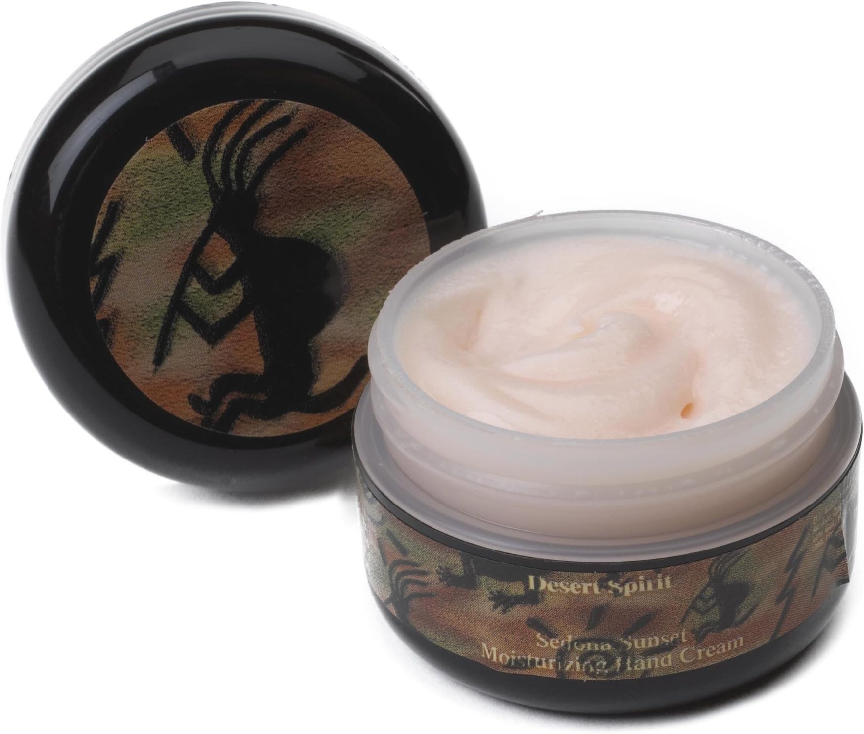 0.5 oz Sedona Sunset Hand Cream Enriched with Botanicals, Succulents, Vitamins. Fragranced with Honey Almond