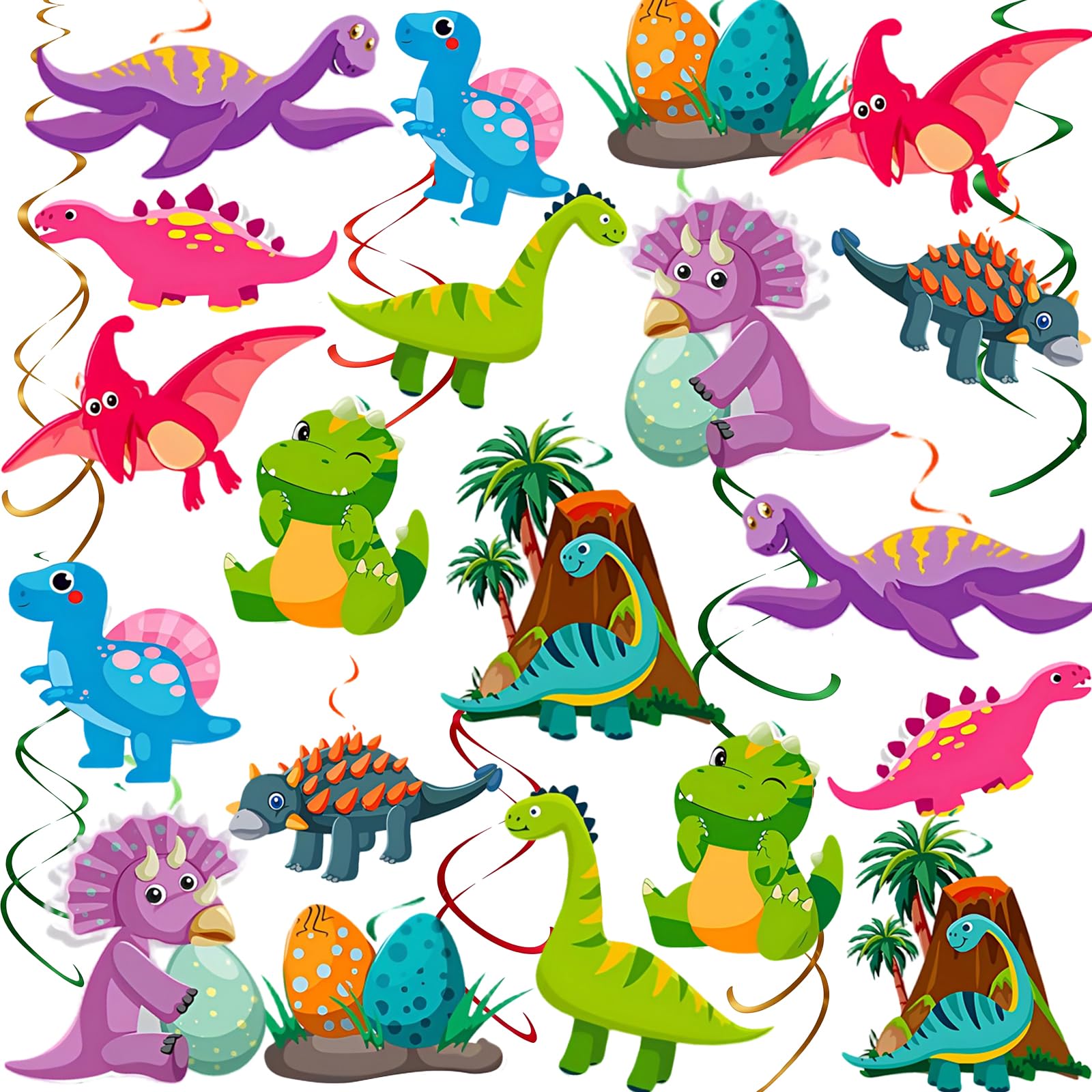 Suspension Dinosaure Anniversaire Enfant pour une Fête Thématique Réussie