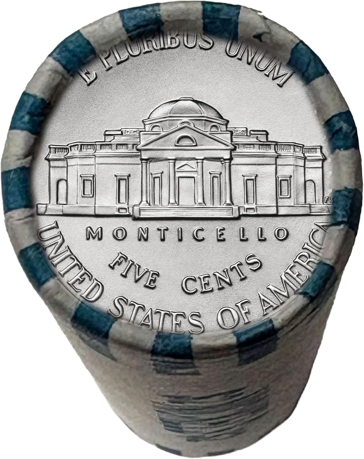 Jefferson Nickel 1776-2026 America 250th Anniversary 1-Year Issue Uncirculated Roll Philadelphia Mint (P Mint)