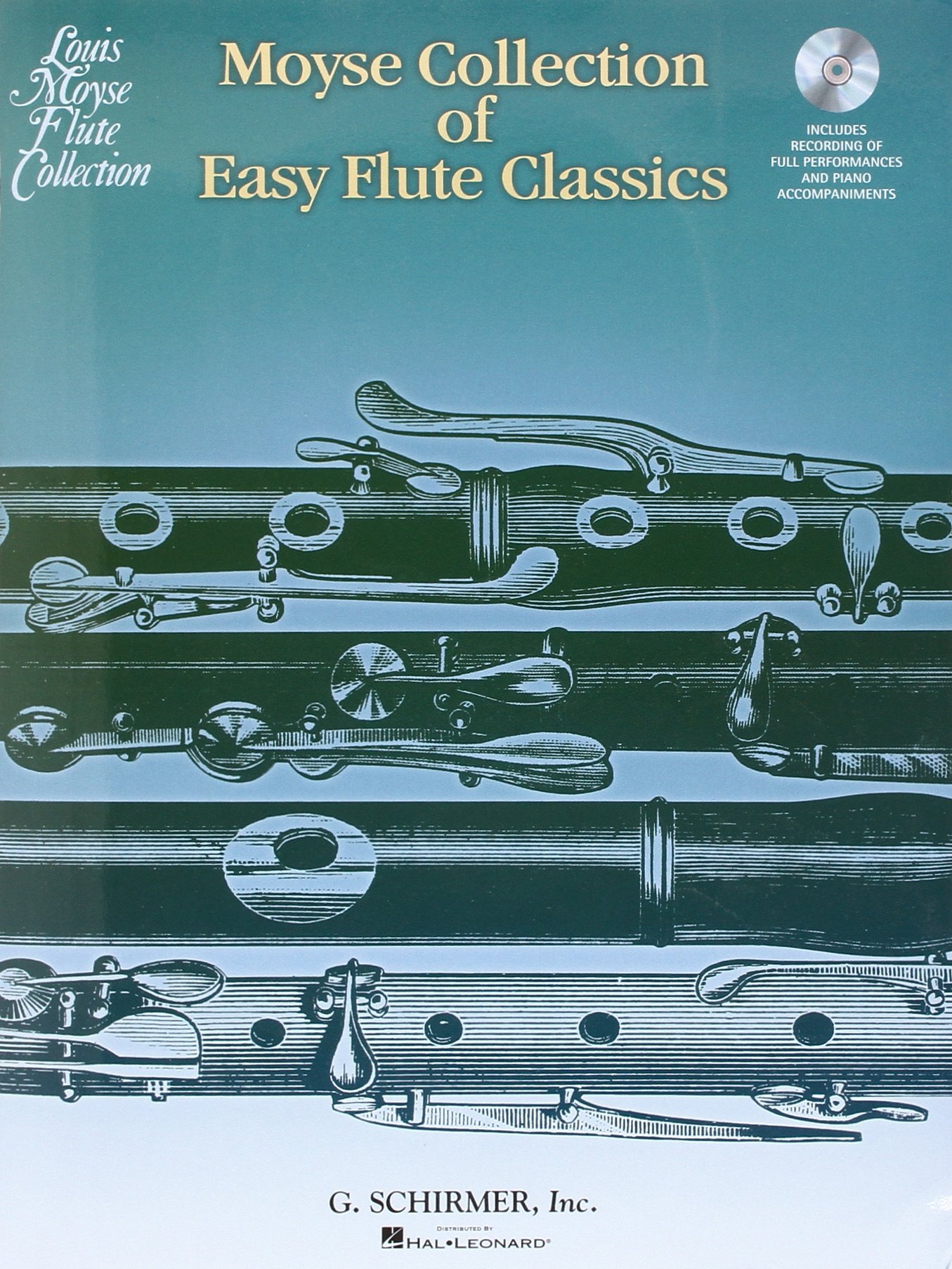 Moyse Collection Of Easy Flute Classics Flt Book/Cd: 20 Pieces Edited by Louis Moyse