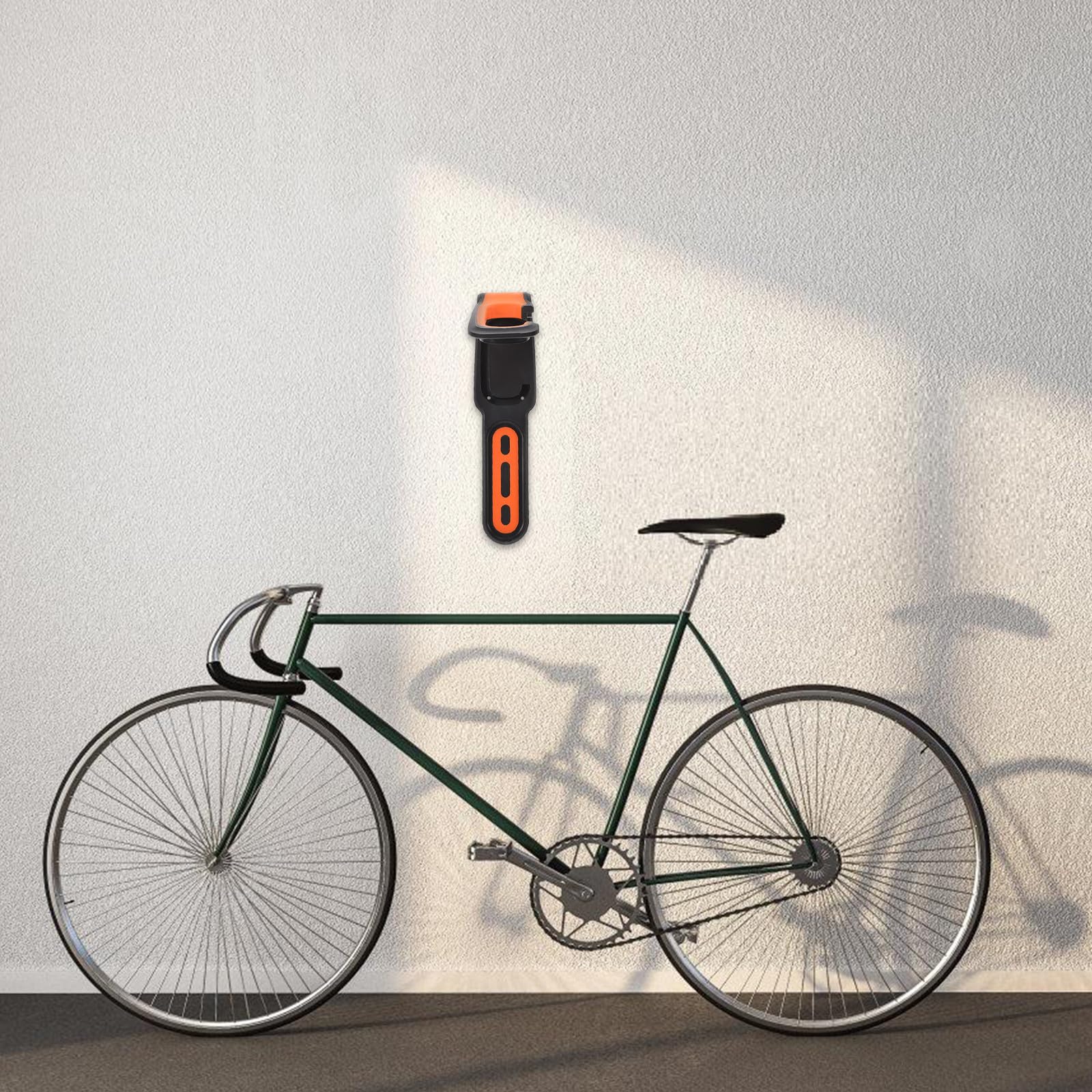 2 Piezas Soporte de Pared para Bicicletas Plegable