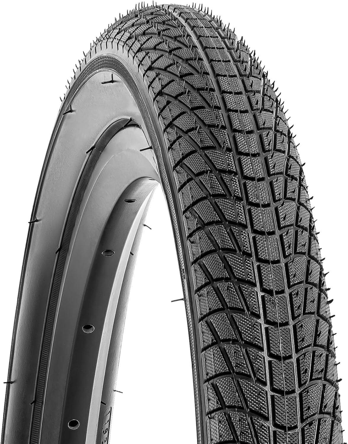 Pneu Vélo 20 X 1,95 – Pliable, Compatible 20 X 2,0 – Gravel/VTT/Ville – 53-406 – Résistant Et Confortable