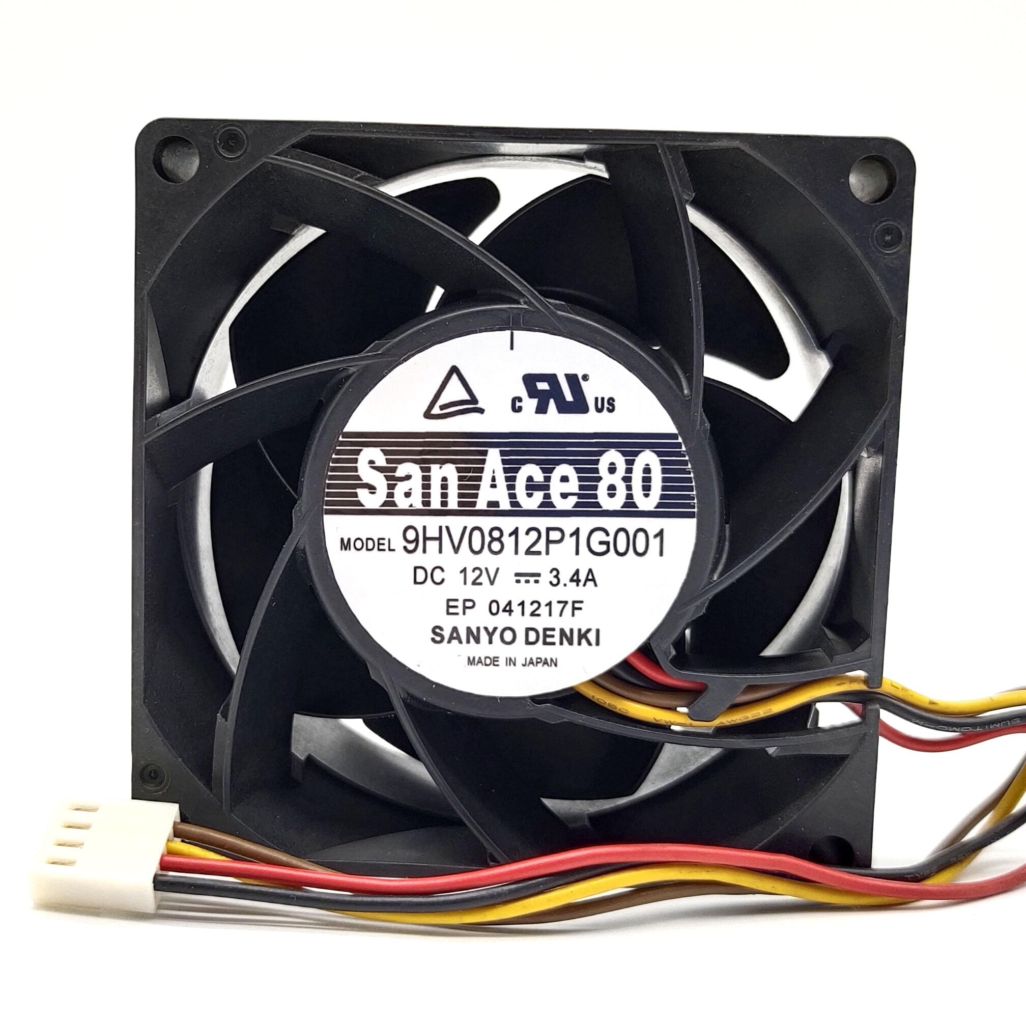 8038 8CM 9HV0812P1G001 12V 3.4A 4-Wire Violent Large Airflow Cooling Fan