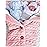 XMWEALTHY Unisex Infant Swaddle Blankets Soft Thick Fleece Knit Baby Girls Boys Stroller Wraps (Light Pink)