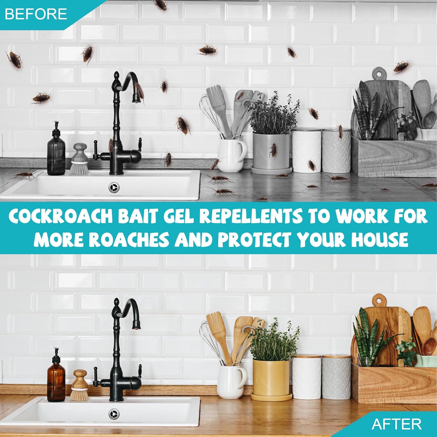 Say Goodbye to Roaches: The Ultimate 32 Pack Cockroach Gel Bait Review!