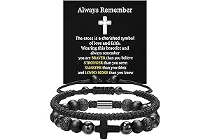 JSJOY - Cross Bracelets for Men