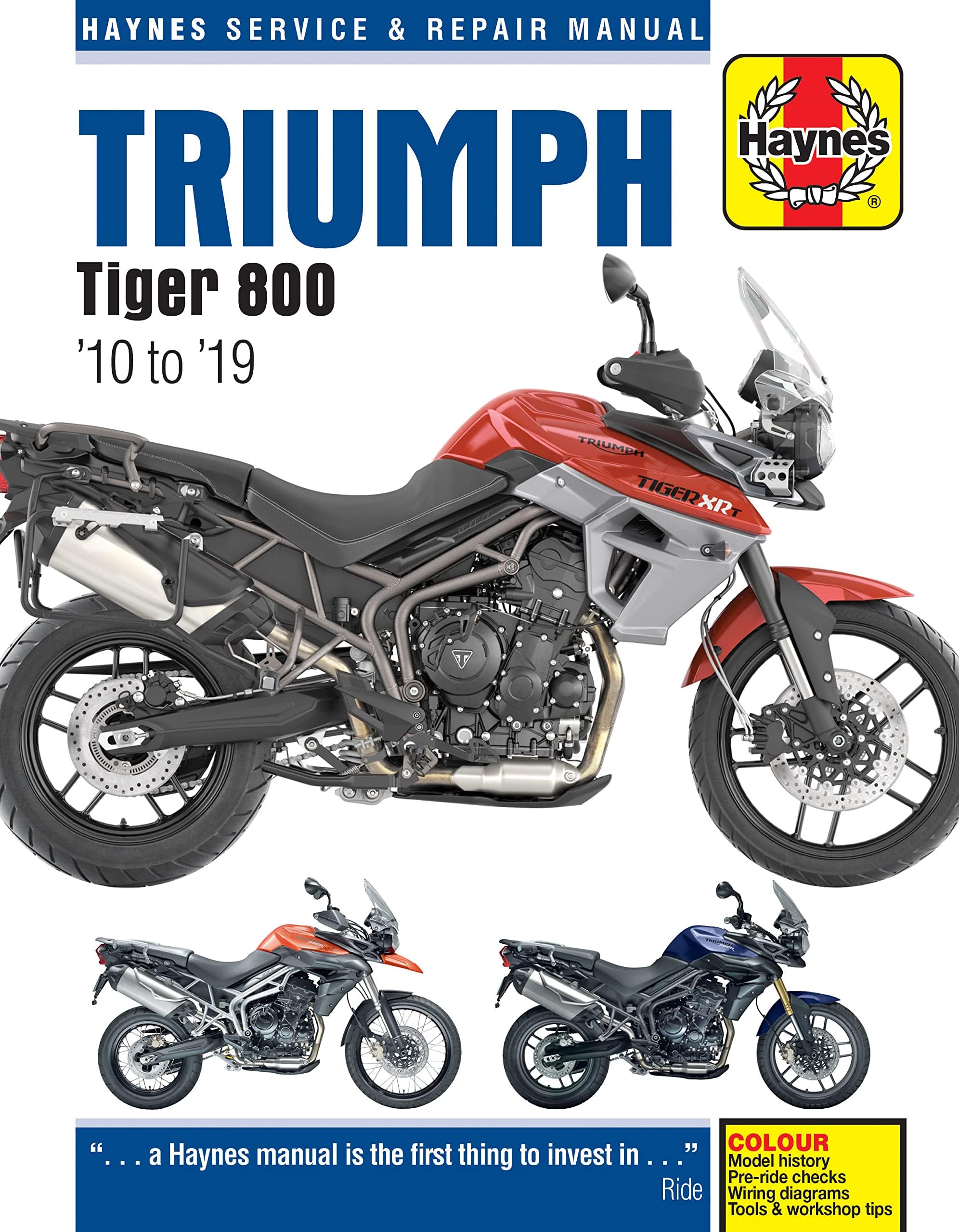 Triumph Tiger 800 (10 -19): 2010 to 2019
