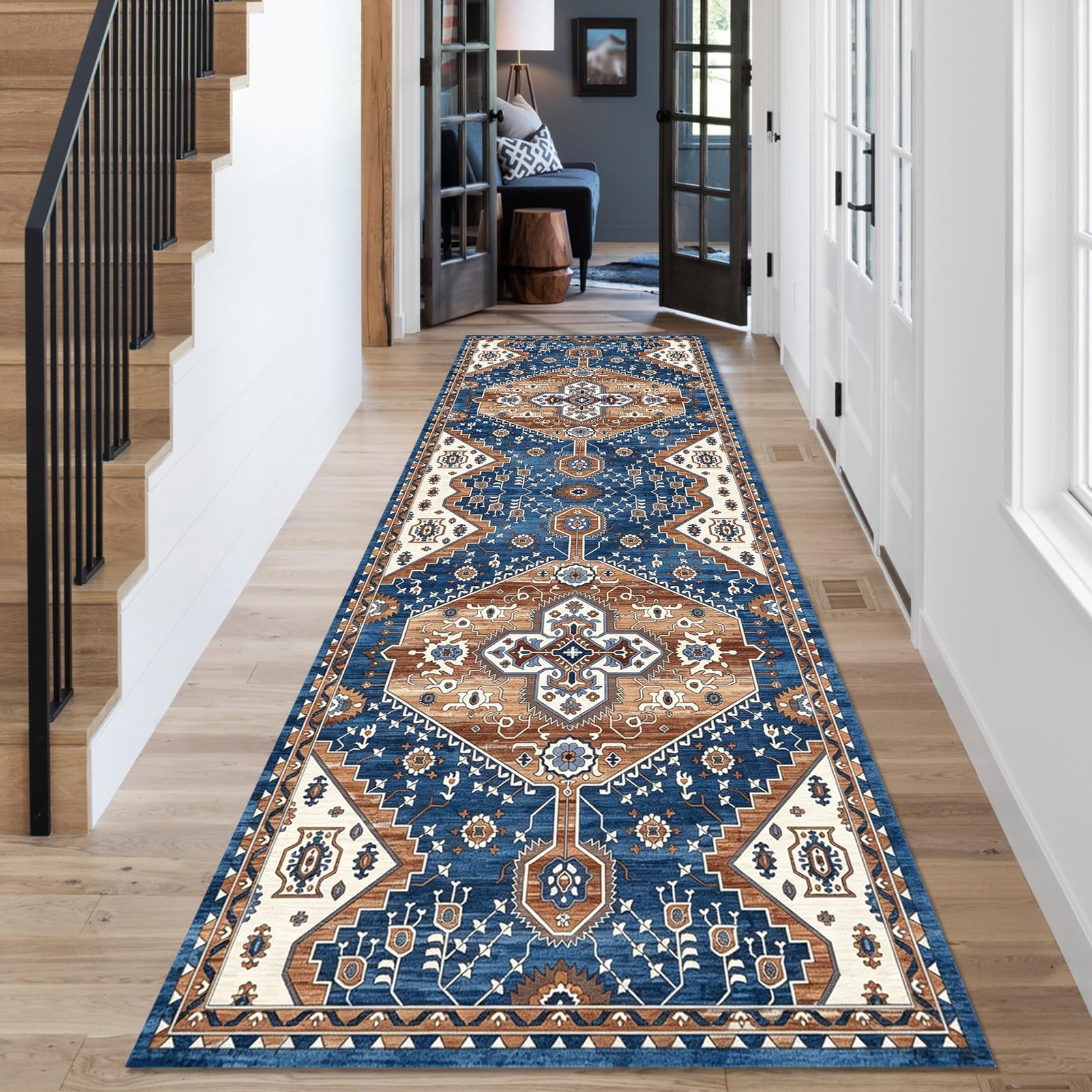 Alfombra cocina absorbente y antideslizante lavable de 60 x 400 cm