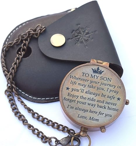 Miniatura 2 de Brújula de mamá a hijo - para mi hijo ama mamá - regalos de madre a hijo - Regalos de graduación para hijo - Regalos de cumpleaños para hijo -