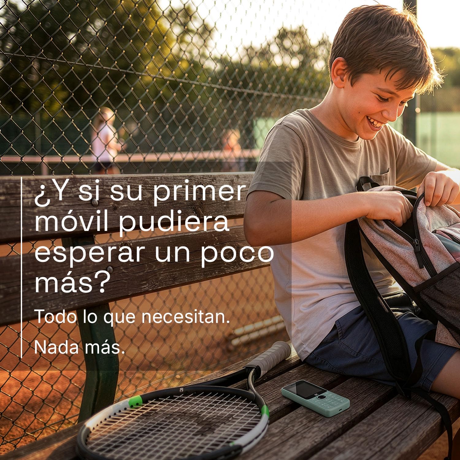 SPC Wild Cool - Teléfono básico para desconexión o Primera conexión, Menta | Sin apps ni redes sociales, 4G, radio FM, cámara, Bluetooth, pantalla 2,4" y entrada para auriculares
