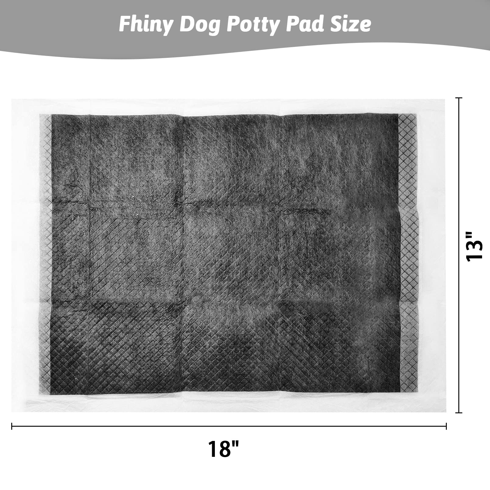 PINVNBY 40 Pcs Rabbit Pee Pads – Super Absorbent Odor-Control Cage Liners For Small Pets - View #3