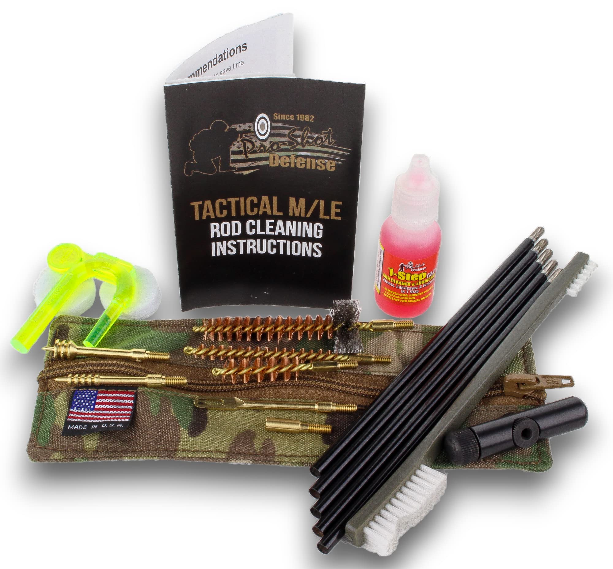 Pro-Shot Products Ruck Multi Cam Rod Cleaning System for 5.56mm/.223 Cal. & 9mm-image-32