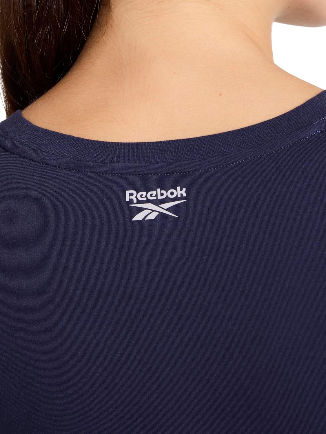 Reebok Women's Hit Graphic Crewneck T-Shirt, Standard Fit, Lightweight Stretch Cotton Fabric - Image 6