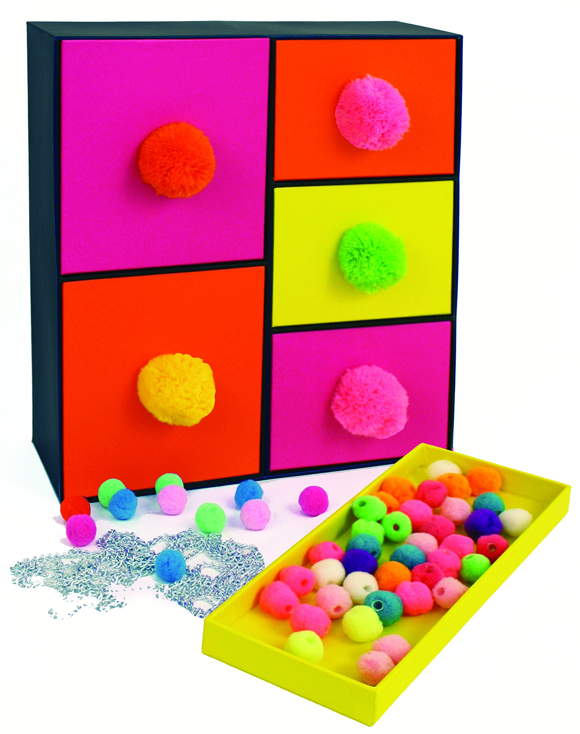 Bead Bazaar Sunrise Pom Chest