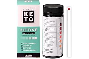 Perfect Keto Test Strips: The Ultimate Ketone Detection Solution for Low Carb Diets